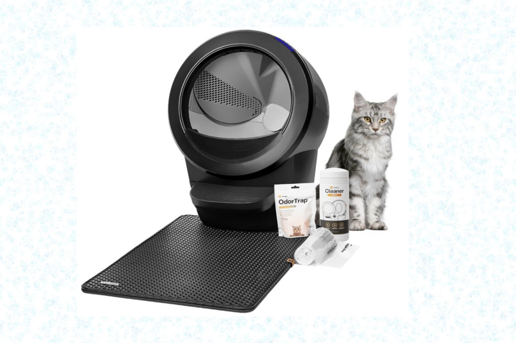 self-cleaning litter box