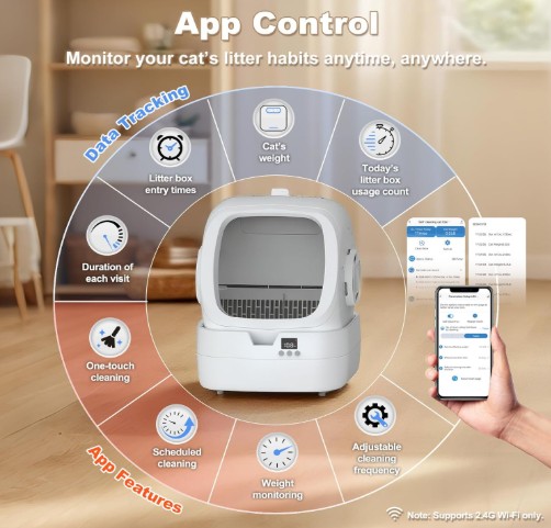 Mintakawa3 smart litter box