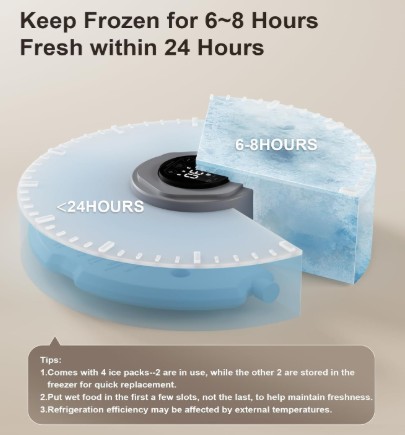 Casfuy Wet Food b casfuy automatic cat food feeder