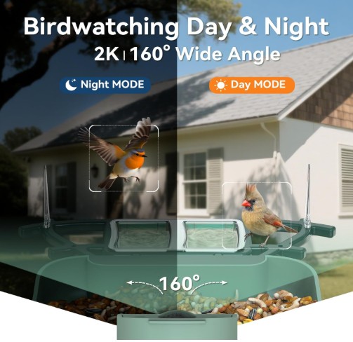 KUIKEO3 smart bird feeder