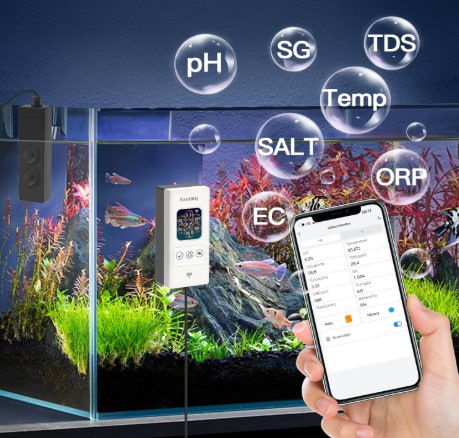 water quality monitor for fish tank