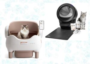 smart automatic litter boxes