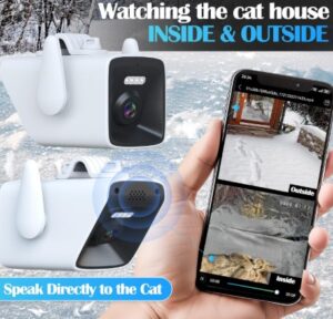 heated cat house