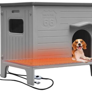 rockever heated dog house
