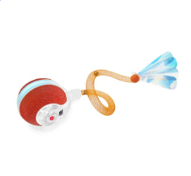 Jkanti Irregular Rolling Cat Toy Ball