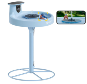 birdfy smart bird bath with stand