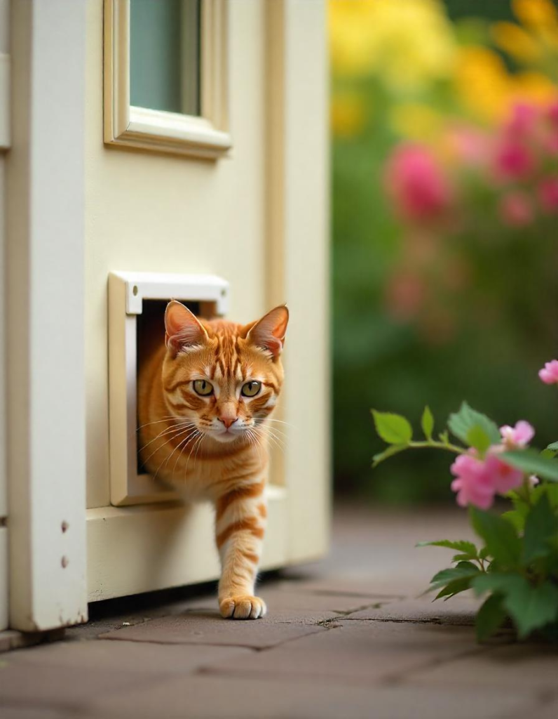 automatic cat door